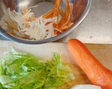厚揚げと牛しゃぶのゴマドレサラダ？作り方1写真