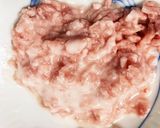 レンジヨーグルトカルボナーラ風ドーム蒸し作り方1写真