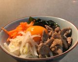 【簡単・本格】韓国気分♩豚肉deビビンバ作り方6写真