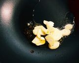 赤エビの豆苗炒め物作り方6写真