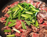 簡単☆牛切り落とし肉のプルコギ風炒め作り方3写真