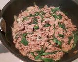 簡単☆牛切り落とし肉のプルコギ風炒め作り方4写真