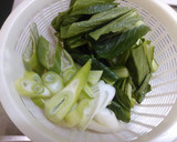 鮭と小松菜の中華炒め作り方1写真
