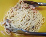 茹でて混ぜるだけの簡単ツナきむちパスタ作り方3写真