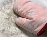 子供と作るヌガー(マシュマロの焼き菓子)作り方8写真