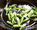 カラスノエンドウとハコベの春パスタ作り方3写真