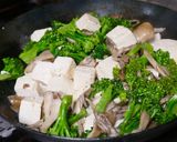 節約に！ブロッコリーと豆腐のゴマみそ炒め作り方6写真