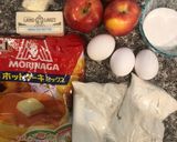 ホットケーキミックス de りんごケーキ作り方1写真