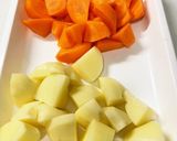 カレーライス（市販のルー使用）作り方1写真