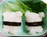 すみっコぐらしパンダ弁当作り方2写真