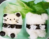すみっコぐらしパンダ弁当作り方3写真