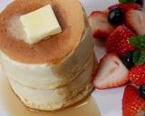 ふわふわスフレパンケーキ　BP無し作り方1写真