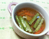 ✿天然水で❀ささみと野菜の✿とろみスープ作り方5写真