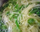 ☆鯖缶パスタ☆（鯖おろし冷製パスタ）作り方1写真