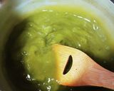 花粉症に、片栗粉で、べにふうき茶わらび餅作り方2写真