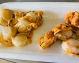 ベビー帆立と春ワカメの炊き込みご飯♡作り方3写真