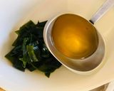 ベビー帆立と春ワカメの炊き込みご飯♡作り方7写真