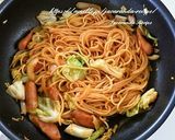 春キャベツのナポリタン作り方5写真