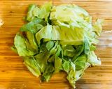 ★低糖質★【春キャベツのおかか和え】作り方1写真