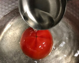 ほうれん草とトマトのごま和え作り方3写真