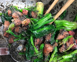ほうれん草とトマトのごま和え作り方8写真
