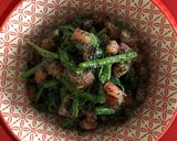 ほうれん草とトマトのごま和え作り方9写真