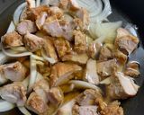 唐揚げの卵とじ親子丼作り方4写真