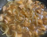 唐揚げの卵とじ親子丼作り方5写真
