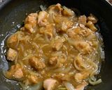 唐揚げの卵とじ親子丼作り方6写真