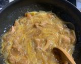 唐揚げの卵とじ親子丼作り方7写真