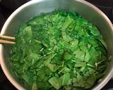 ほうれん草のクリームパスタ♪作り方1写真