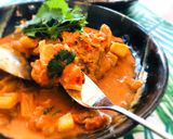 ブラジルのカレー♪鶏肉で簡単ムケッカ風作り方5写真