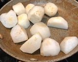 簡単！＊里芋のバターめんつゆサラダ作り方2写真