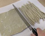 お子様でもできる♪お家でそば打ち作り方7写真