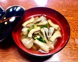 薄揚げと舞茸のお吸い物作り方6写真