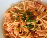 あっという間の☆トマトクリームのパスタ作り方4写真