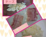 玉葱とベーコンたっぷり即席パン☆作り方4写真