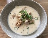 棒状ラーメンで作るピリ辛豚シャブ豆乳麺作り方6写真