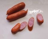 お弁当になすとウインナーのマヨネーズ焼き作り方2写真