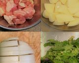 お鍋1つで簡単チキントマト煮込み♪作り方3写真