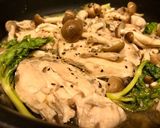 あっさりきのこの蒸し鶏作り方5写真