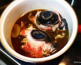 まぐろの目ん玉の煮付け【ぎょろり煮】　作り方4写真