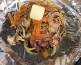 鶏肉のバター醤油ホイル蒸し作り方5写真