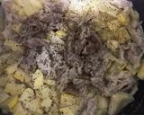 タケノコと豚バラ肉の炊き込みご飯作り方5写真