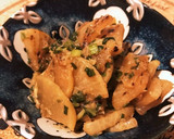 超簡単！大根ステーキ風 甘辛ニンニク炒め作り方8写真