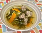超簡単☆炊飯器で中華風肉だんごスープ♪♪作り方3写真