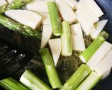 たけのこといかとアスパラのさっと煮作り方2写真