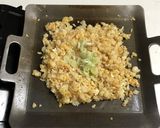 誰でも簡単！鉄板焼き屋さんのパラパラ炒飯作り方5写真