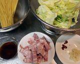 簡単！春キャベツとベーコンのパスタ作り方1写真