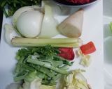 野菜と牛肉のスープ作り方1写真